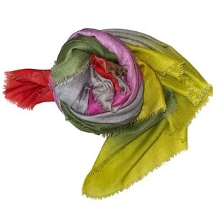 Franco Ferrari cashmere & silk scarf